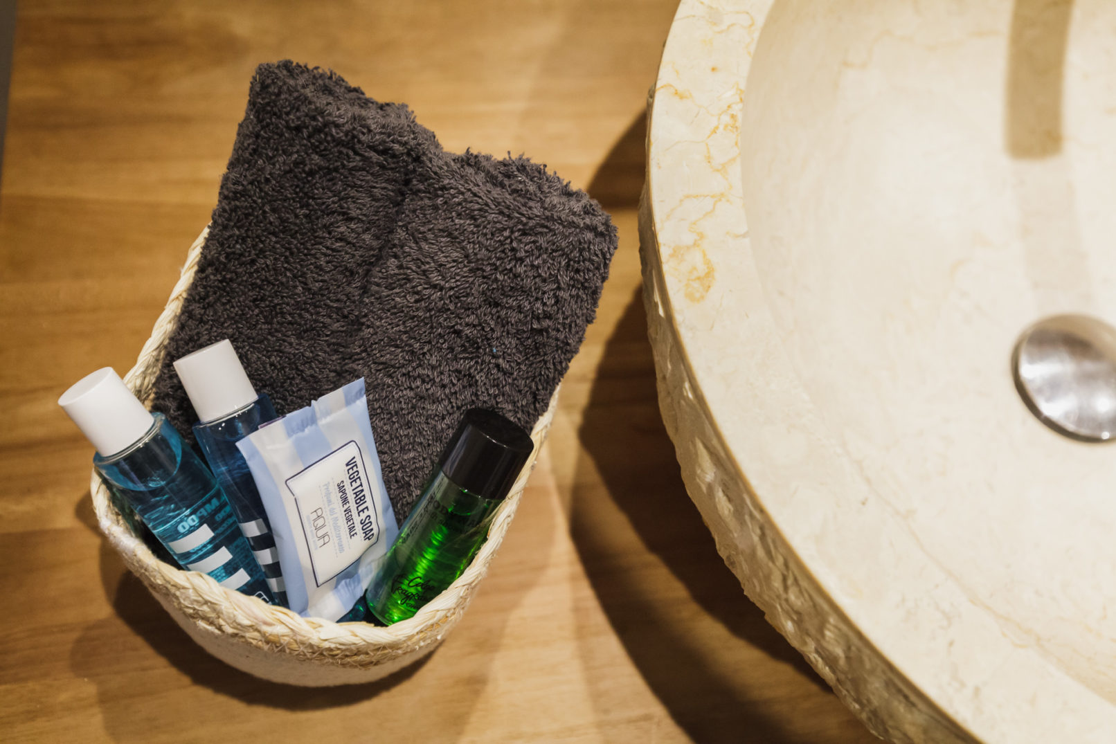 Gros plan salle de bain